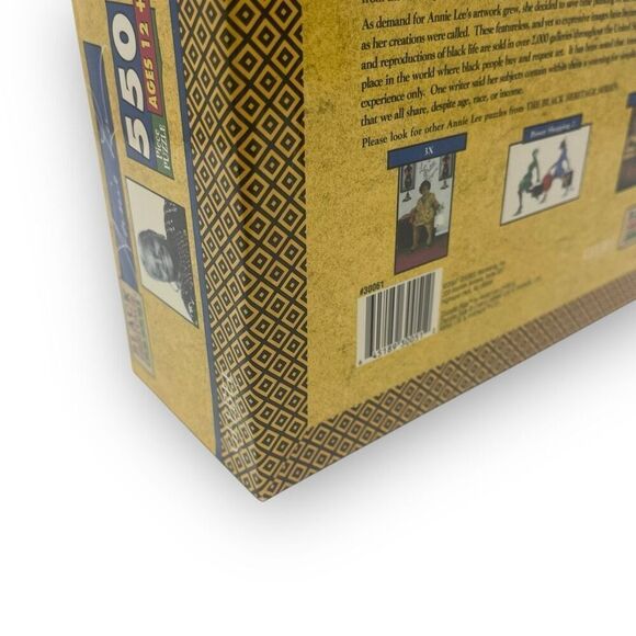 Black Heritage Series 550 Piece Puzzle Thunder Ride by Annie Lee New & Sealed - Picture 3 of 3